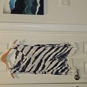 BRISAS tunic, Size S, Blue & White